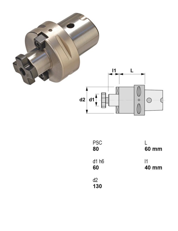 Picture of Canela Tool 18.160.080.60 C8 Shell Mill 2.3620 60.00mm